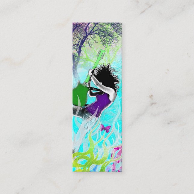 Green Fire - Skinny Card (Front)