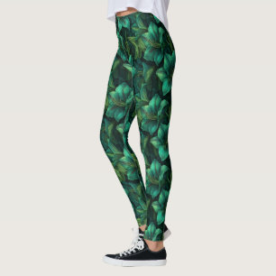 Green Fitness Fashion Amaryllis Luxury Gifts For  Leggings
