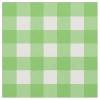 Green Flash & White Gingham Check