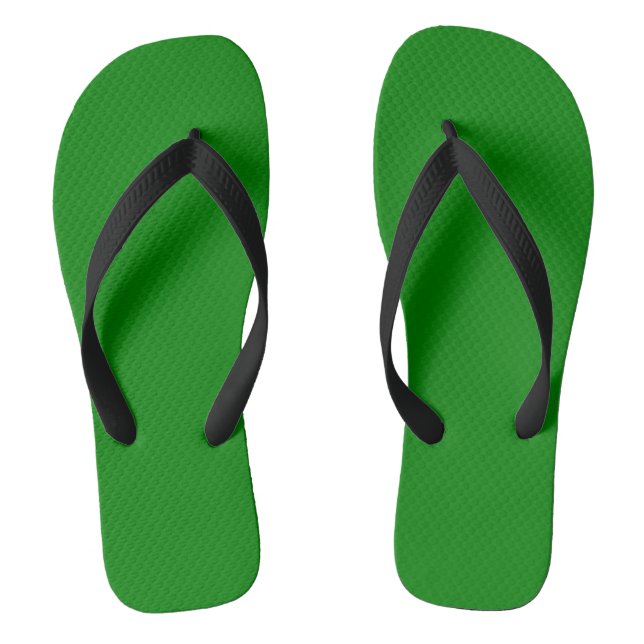 Green Flip Flops (Footbed)
