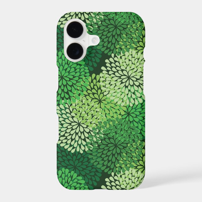 Green floral pattern (Back)