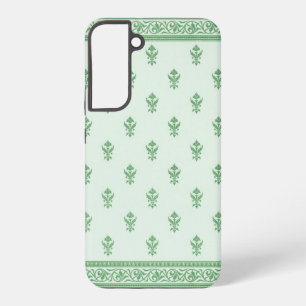 Green Floral Pattern  Samsung Galaxy Case