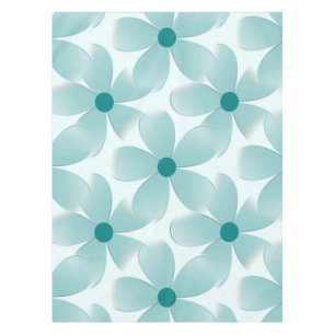 Green floral pattern. tablecloth