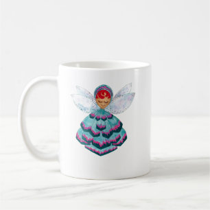 Green Floret Pixie Mug
