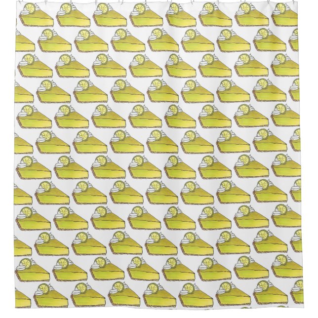 Green Florida Key Lime Pie Slice Foodie (Front)