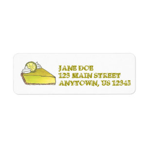 Green Florida Key Lime Pie Slice Pièce Foin Alimen