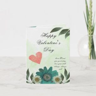 Green Flower - A Love Like No Other Holiday Card