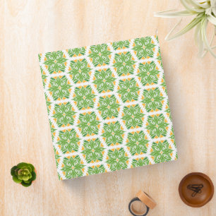 Green Flowers, Pattern Of Flowers, Floral Pattern Binder