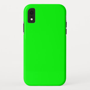 Green Fluo Neon Colour Decor Customize if you like iPhone XR Case