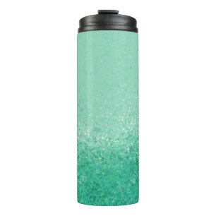 Green Fluorite Abstract Thermal Tumbler