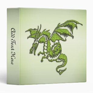Green Flying Dragon Binder