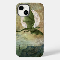 Green Flying Dragon Personalized