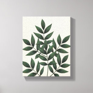 Green Foliage III   Plants Canvas Print