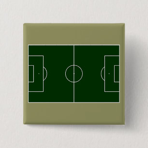 green football stadium 2 inch square button