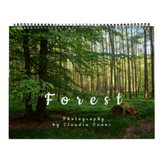 green forest calendar