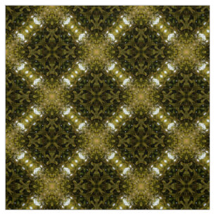 Green Formal Gardens Pattern Fabric