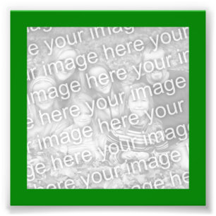 Green Frame Photo Print