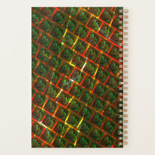'Green framed eyes', scratches or red grating. Planner