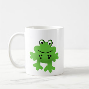 Green Frog Coffee Mug