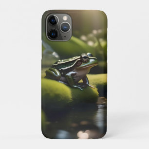Green Frog Forest Life, iPhone 11 Pro Case