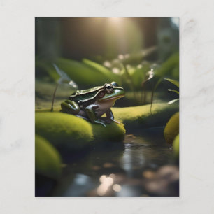 Green Frog Forest Life, Flyer