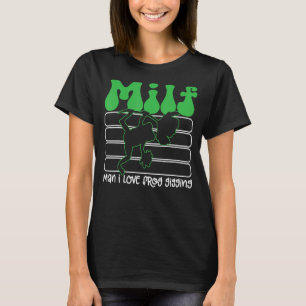 Green Frog Hunting and Vintage Cute Frog Catcher T-Shirt