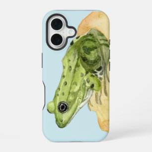 Green Frog iPhone 16 Case