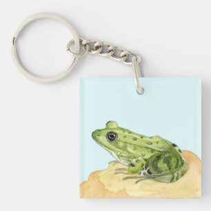 Green Frog Keychain