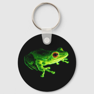 Green Frog Keychain