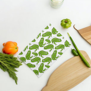 Green Frog Kitchen Towel