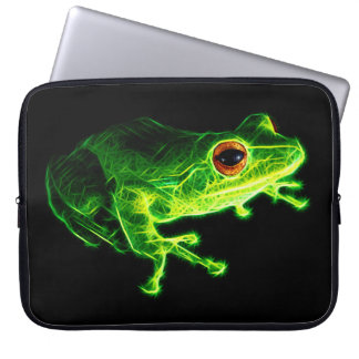 Green Frog Laptop Sleeve