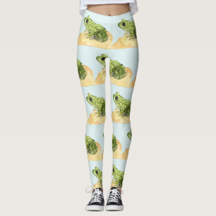 Green Frog Leggings