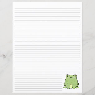 Green Frog Lined