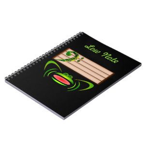 Green Frog Low Note Notebook