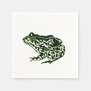 Green Frog Napkin