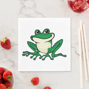 Green Frog Napkin