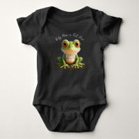 Green Frog Personalized Baby Gift