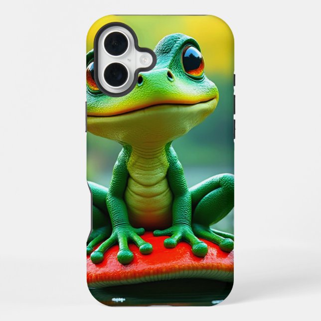 Green Frog Phone Case (Back)