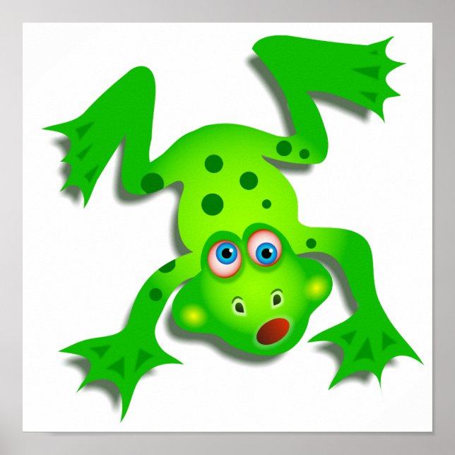 Green Frog Poster (Front)