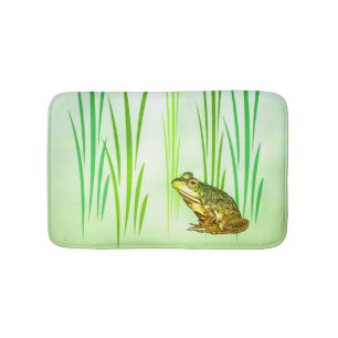 Green Frog Princess Charming Bath Mats