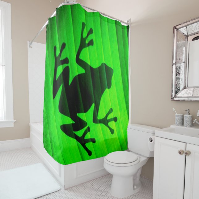 Green Frog Silhouette (In Situ)