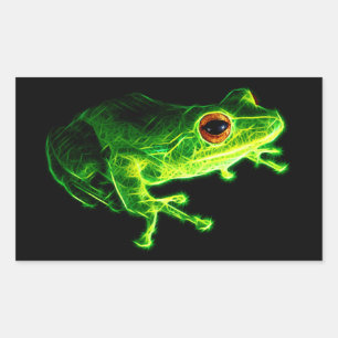 Green Frog Sticker
