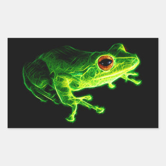 Green Frog Sticker