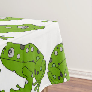 Green Frog Tablecloth