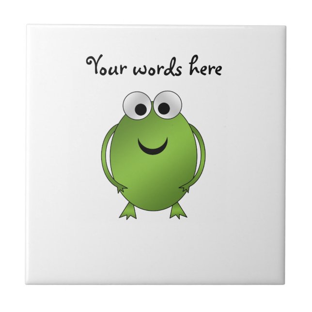 Green frog tile (Front)