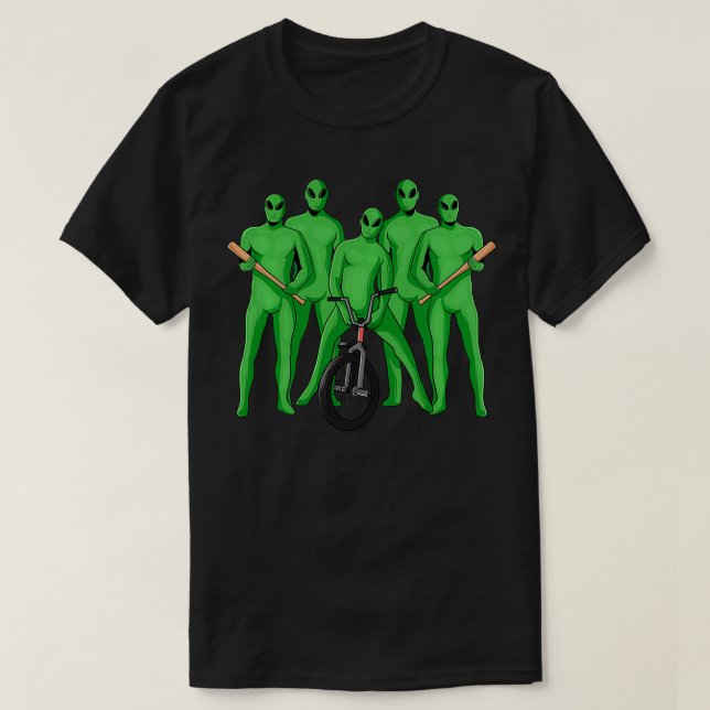 Green Gang Alien Dank Meme Pullover  (Design Front)