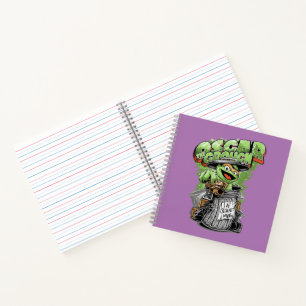 Green Garbage Monster  Notebook