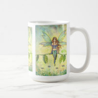Green Garden Fairy by Molly Harrison Fantasy Art
