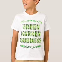 Green Garden Goddess Saying