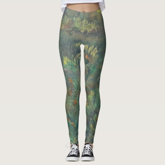 GREEN GARDEN Leggings (Front)